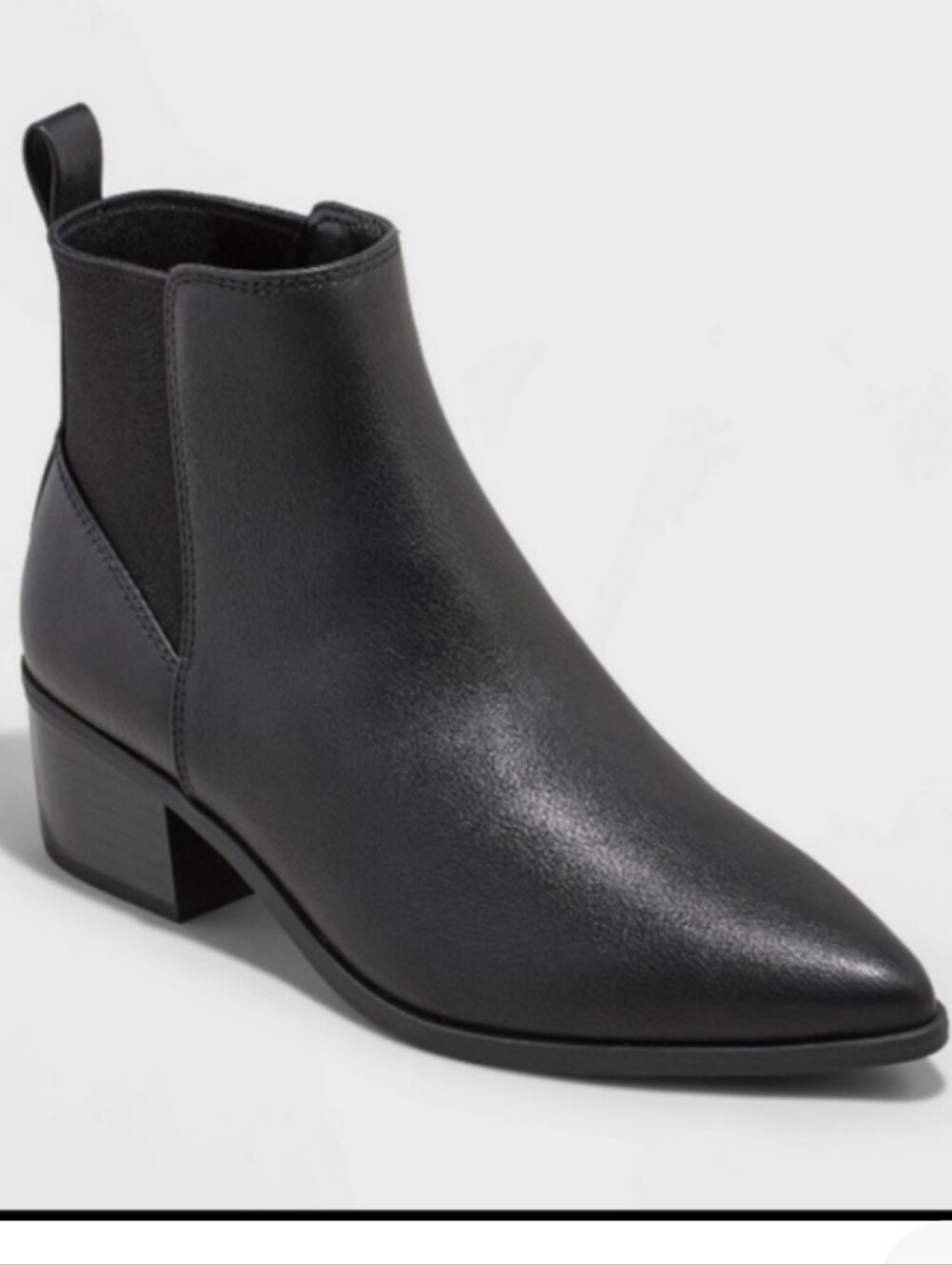 A new day Gwen memory foam   pull on Heeled  ankle  booties new
